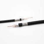 75ohm RG6 Flexible Coaxial Cable AM Braiding 18AWG Solid OFC Conductor