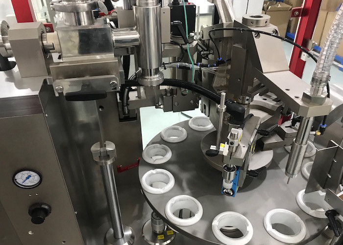 PLC Control Toothpaste Packaging Machine For Health Beauty Personnel Care