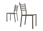 Dia 28*1.5mm Aluminum Tube Commercial Outdoor Dining Furniture
