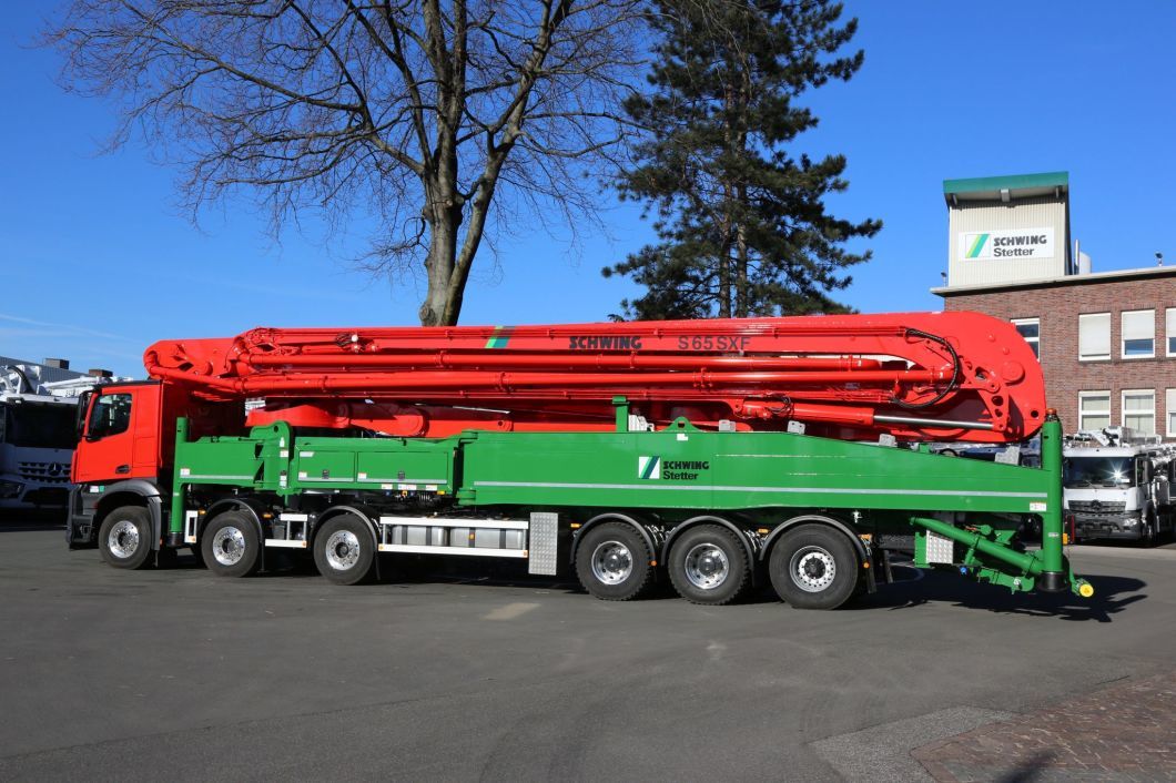 Good Condition Secondhand Concrete Pump Truck 65m Heavy Equipment Mercedes Benz