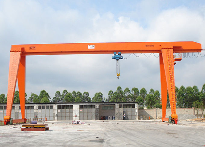 Single Girde Steel A Frame Gantry Crane With Electric Hoist 3~20T MH Model