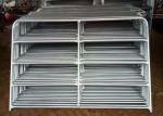 Welded 12 Foot Corral Panels Oval Tube Metal Corral Fence