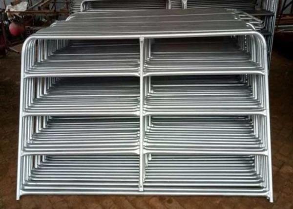 Cheap Welded 12 Foot Corral Panels Oval Tube Metal Corral Fence for sale
