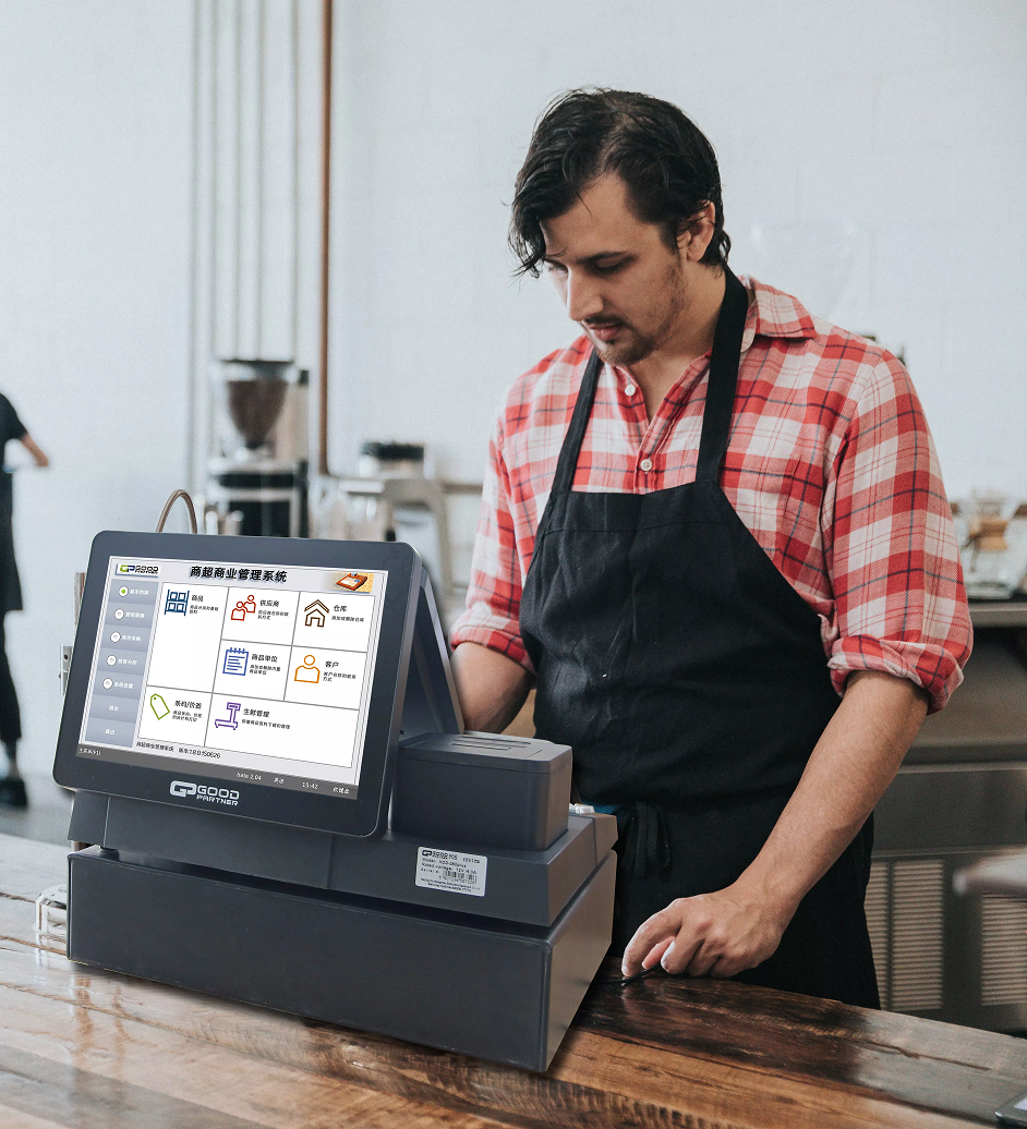 Win/Android Touch Screen POS Machine for Retail Store Cash Register in Supermarket