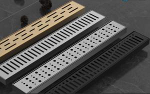 Quality Vertical Shower Drains SUS304 Adjustable Linear Shower Drain American Style wholesale