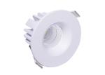 COB Waterproof Recessed Led Downlight AC 200-240V Face Cover Changable Warm