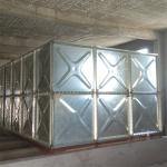 Fire Fighting Security Galvanised Rainwater Tank , Steady Outdoor / Indoor Water