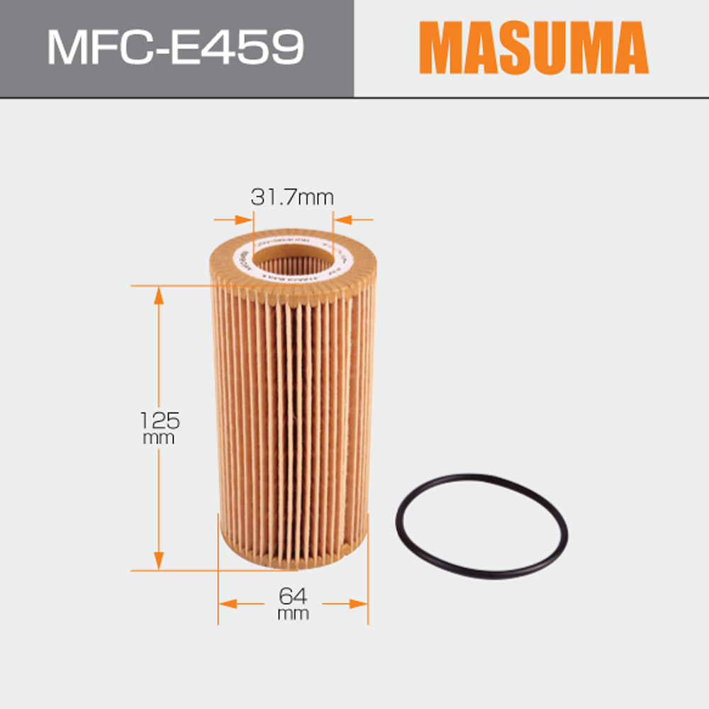 MASUMA Paper Core Auto Engine Systems Oil Filter Car for AUDI A8 3.0 TDI quattro 4GC