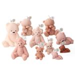 Creative Bear Custom Silicone Candle Molds Cute 3D Bear Aromatherapy Plaster