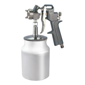 Quality Suction Feed Air Spray Paint Gun 1.8mm Stainless Nozzle 1000ml Capacity Airbrush Painting Tool wholesale