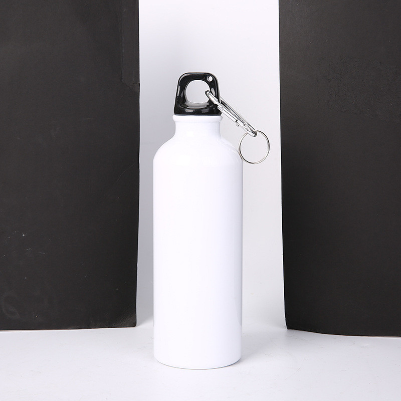 Aluminum Water Bottle - Narrow Mouth Sport Water Bottle With Screw Lid Looped, Vacuum Insulated & BPA Free, Portable Outdoor Water Bottle