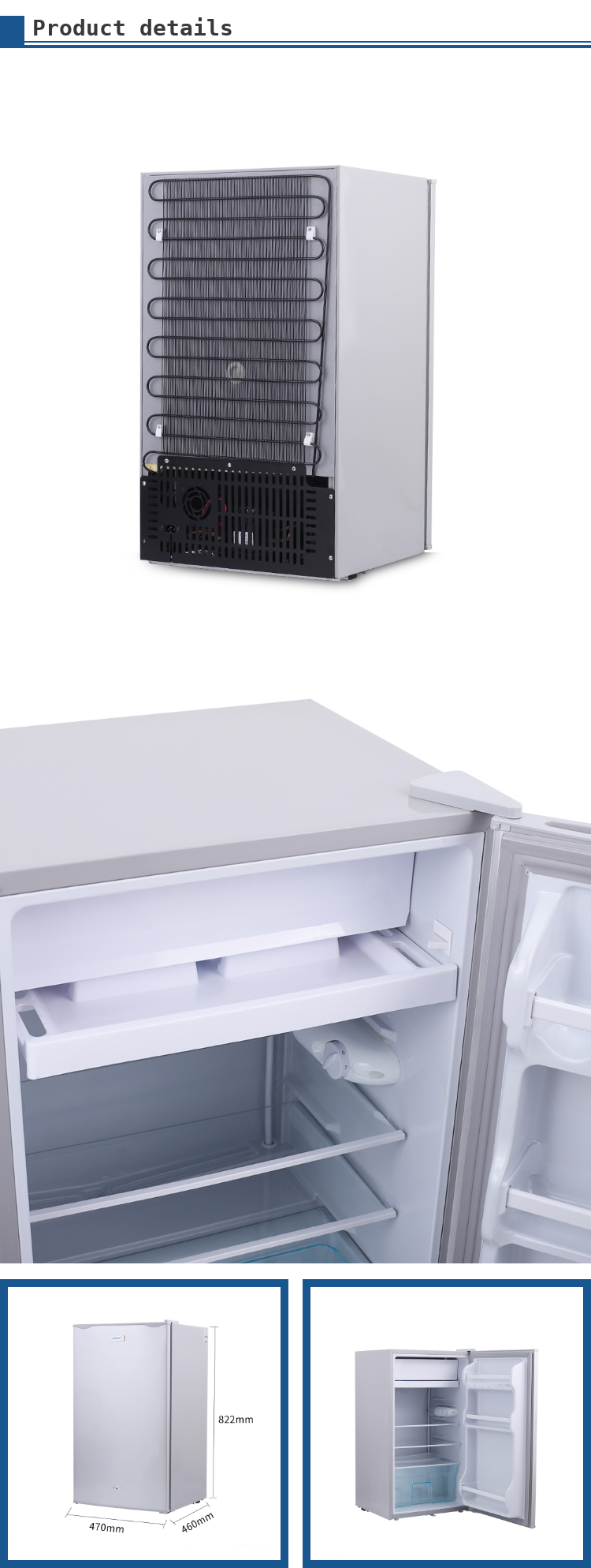 12v Refrigerator Car Fridge LEAPCOOL Dc Compressor Cooler Box for Camping Trip or RV