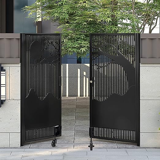 Spring Loaded Gate Caster Wheel Heavy Duty Gate Wheel Gate Fence Support or Wooden Gate