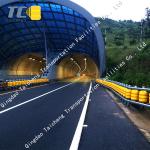 Corrosion Resistant Roller Barrier with Yellow/Red EVA/PU/Polyurethane Rollers -