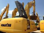 Used komastu pc200-7 excavator for sale