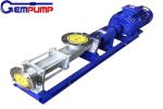 Food Grade SS304 Single Screw Pump 100T/H For Honey Mayonnaise Grease