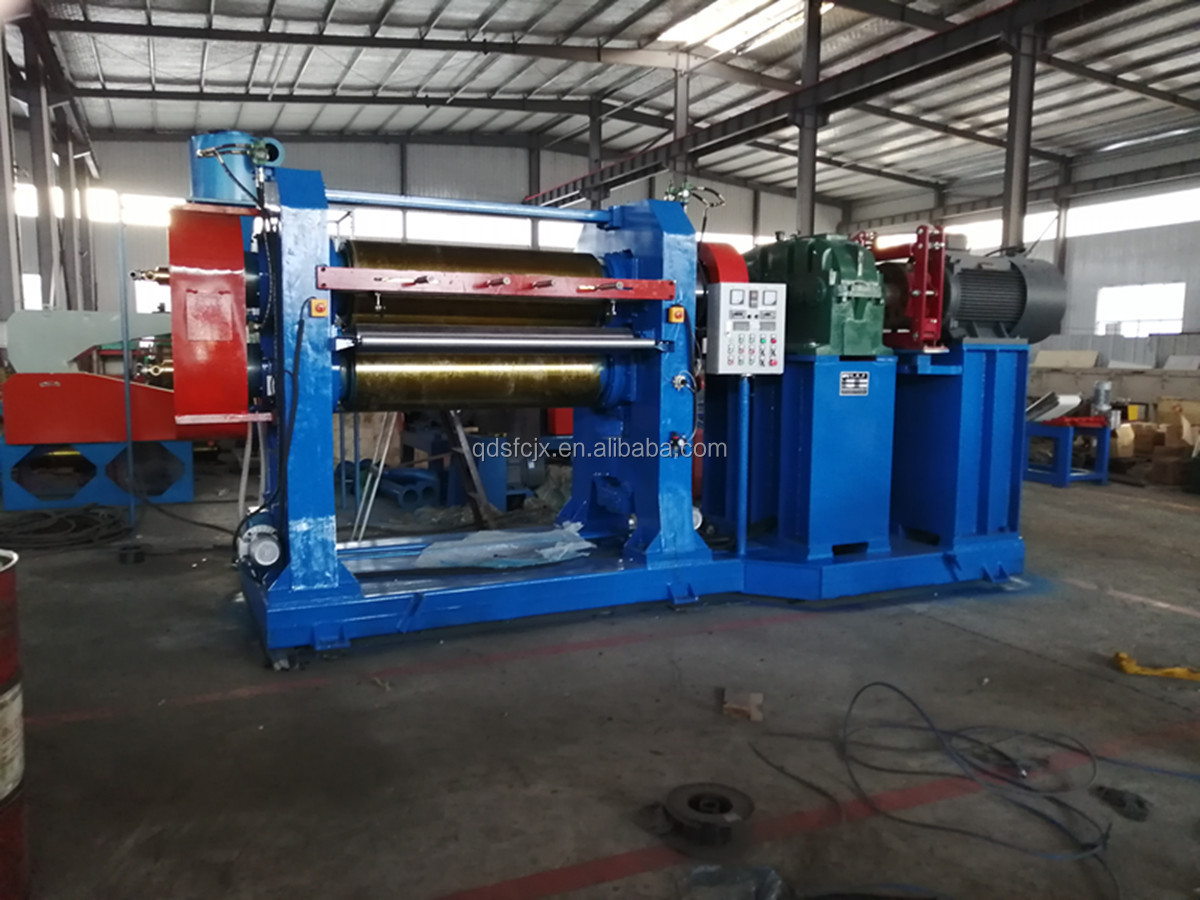 CE&ISO Four-roll Rubber Sheet Calender Machine /Three Roll Calender