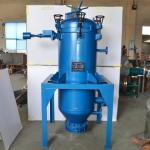 Stainless Steel Vertical Pressure Leaf Filter Automatic Discharge For Oil