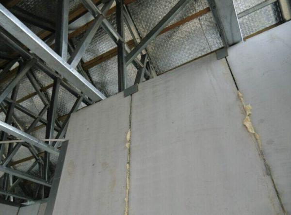 Residential Building Insulated Roof Lightweight Partition Wall Panel , Hollow