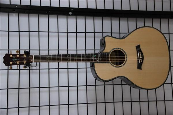 Acoustic guitar Tays 916 Solid Spruce Mother Of Pearl inlay with EQ Free