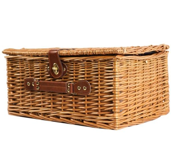 Cheap Wicker Rattan Storage Woven Willow Picnic Hamper Baskets Picnic Baskets for sale