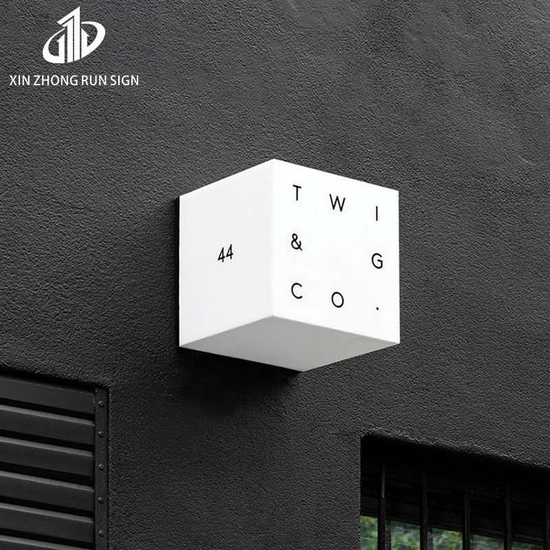 Led sign board letters acrylic light box with snap frame frontlight