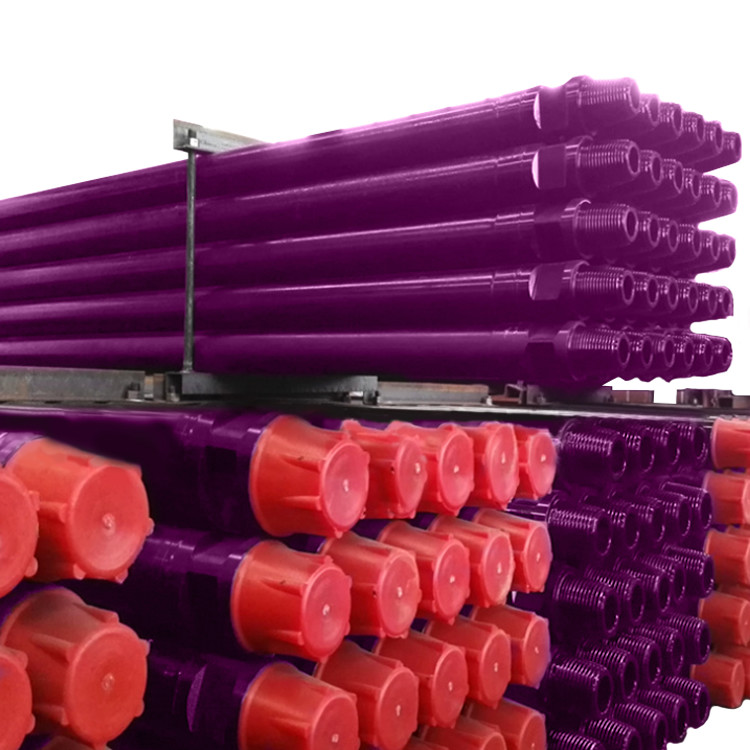 Water Well Drill Rod High Manganese Steel DTH Drill Pipe Threaded Drill Rod
