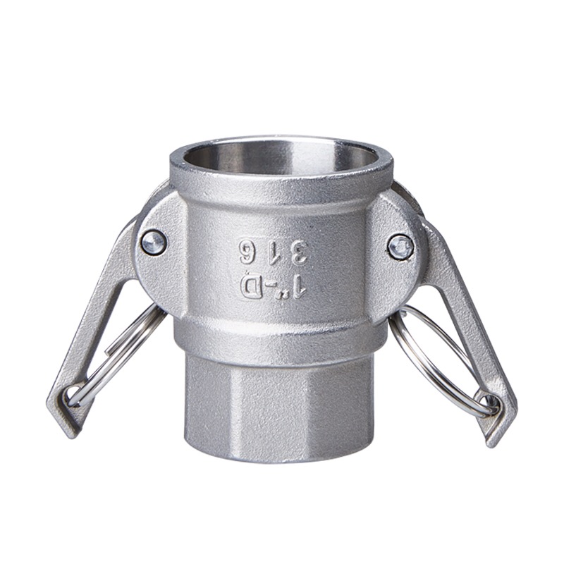 Customized SS 304 316 D type Camlock Quick Connectors for Water Gas Oil NPT BSP 1/4"-4
