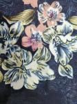 Anti Allergy Dark Blue 80gsm Poly Tricot Fabric For Mattress Cover
