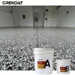 Waterproof Epoxy Flake Floor Coating Prevents Water Penetration And Damage
