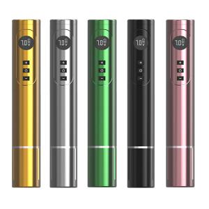 Quality Customized 800mah Lightweight Digital Display Wireless Battery Tattoo Machine Rotary Tattoo Pen For Body Art wholesale