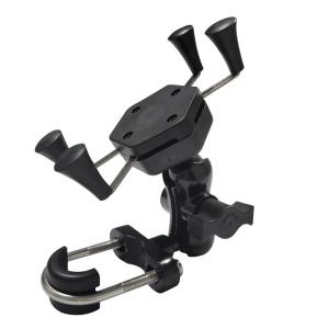 Quality X Waterproof Bike Phone Stand , 3.5-6.5'' Metal Motorcycle Phone Mount 0.4kg wholesale
