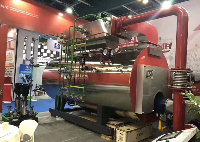 Fire Tube Horizontal Gas Fired Steam Boiler Auto Control Energy Conversation