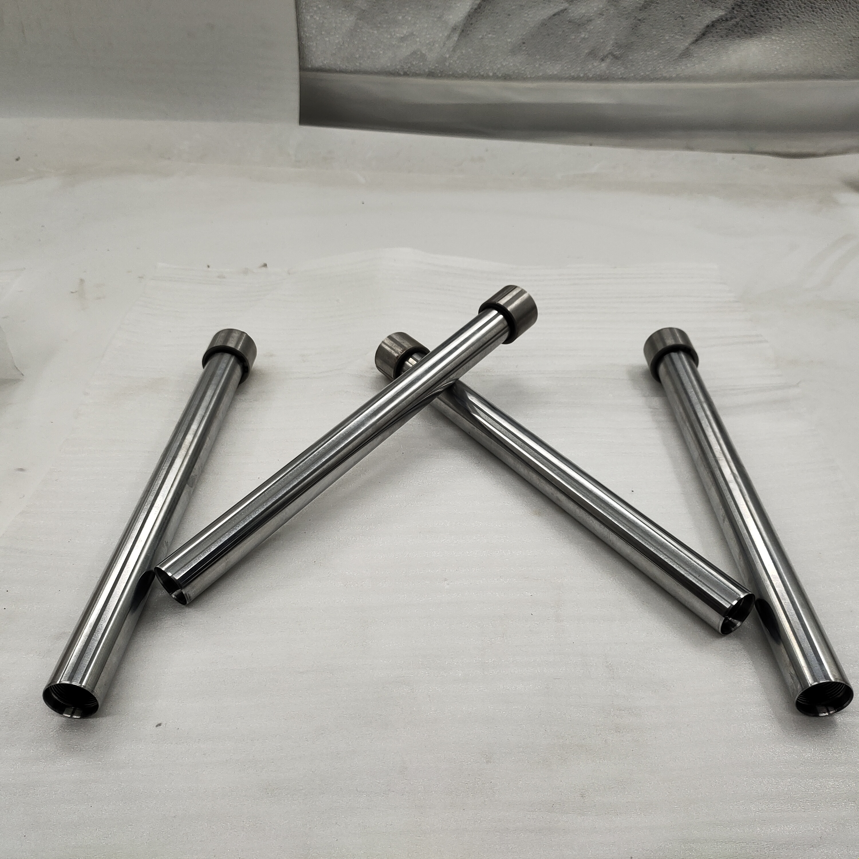 Silver Mortorcycle Shock Absorbers Part for Three Wheel Tricycle Good Packing Origin