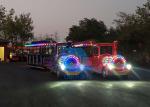 Amusement Kiddie Train Ride Sightseeing Battery Trackless Train For Kids