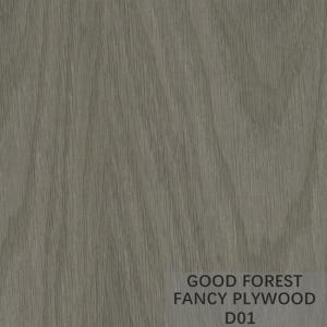 Quality Fancy Plywood OAK Veneer Board Customized For Wardrobes Usage wholesale