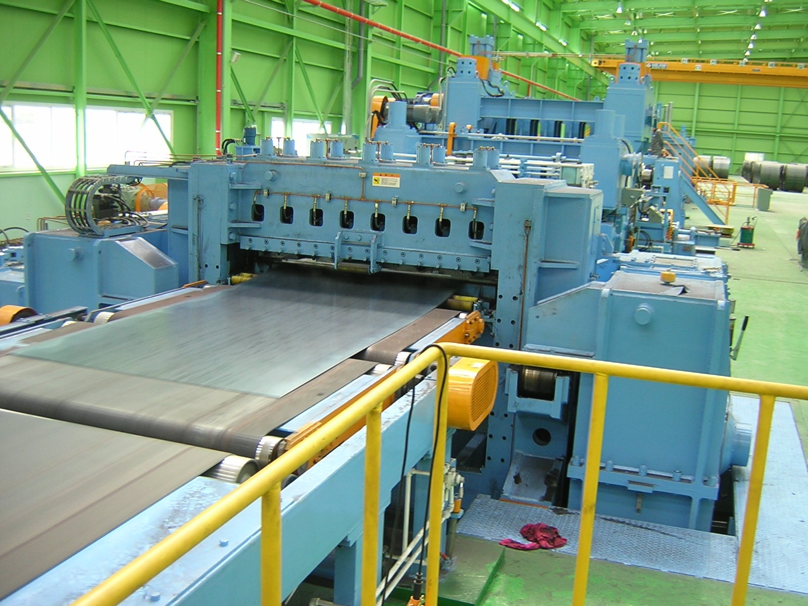 35T Coil Weight Steel Coil Cross Cutting Production Line with 20-40m/min Cutting Speed