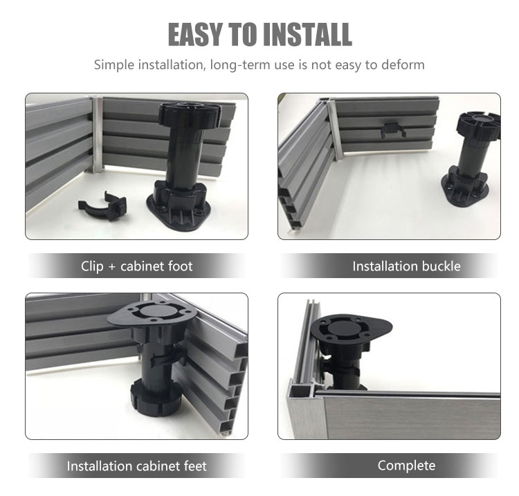 Modern Design PVC Skirting Line with Durable Waterproof PVC Feet and Supporting Leg