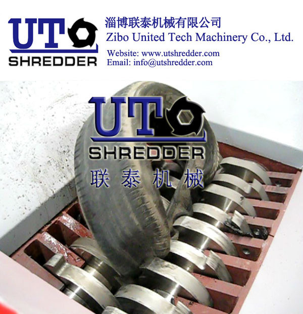 Tyre shredder/Tyre recycling line/Industrial shredder/Tyre recycling machine/tyre cutting machine