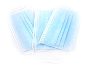 Quality High Strength 3 Ply Surgical Face Mask Ear Wearing With Adjustable Nose Clip wholesale