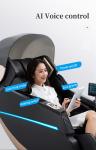 3d Zero G Leather Recliner Massage Chairs FCC ROHS Airbags