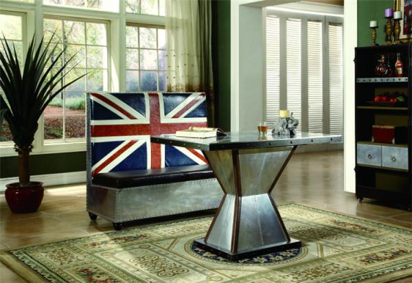 Solid Wood Circular Dining Room Tables Set Furniture Strong Base Full Aluminium