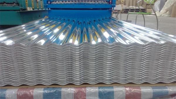 Cheap Custom roofing Corrugated Aluminium Sheeting With Mill Finished Surface for sale