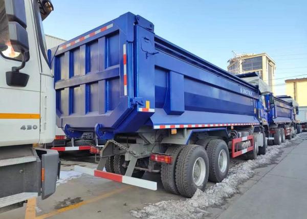 RHD 8×4 12wheels ZZ3317V3847B1R High Horsepower Lowfuel Consumption380HP Blue