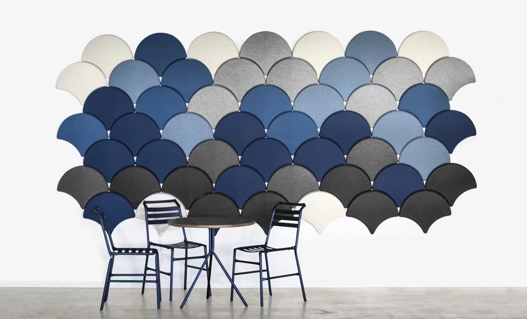 DIY Man Made Special Pattern PET Felt Acoustic Panels For Decoration