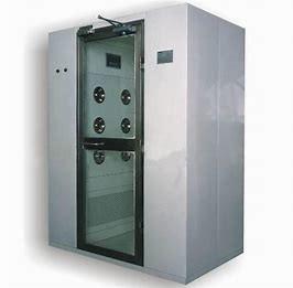 Quality LCD Display Cargo Stainless Steel Air Shower Booth wholesale