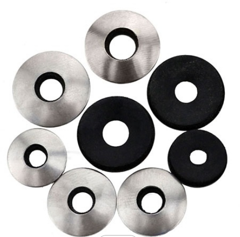 High Strength Stainless Steel 201/304/316 Flat Washers with EPDM Gasket Rubber Waterproof Plain Washer JIS Standard