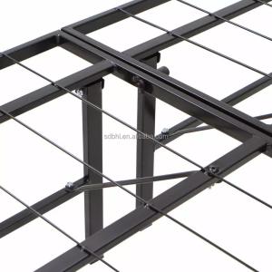 Quality Modern Bedroom Furniture King Size Metal Bed Frame for Home Office wholesale