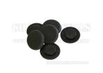 Medical Industry Rubber Bumpers Black Frost Surface High Temperature Resistance