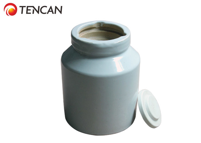 Ceramic Ball Mill Jars 1 - 20L for Rare Earth / Silicate Materials Grinding